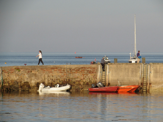 Largs harbour