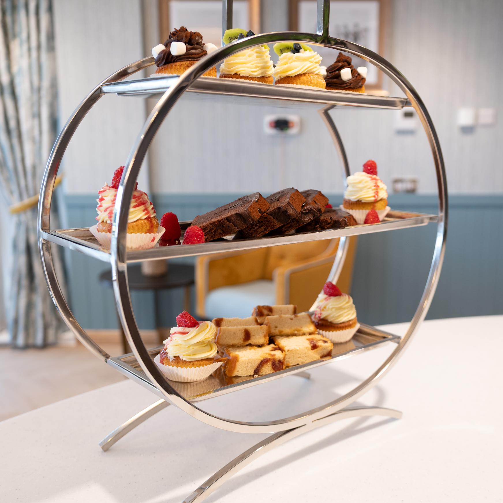 Cake tree in luxury dining