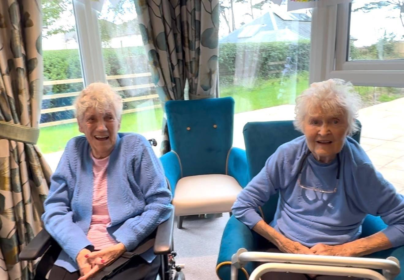 Residents at Bay Court Care Home